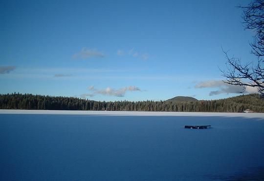 Frozen Deka Lake